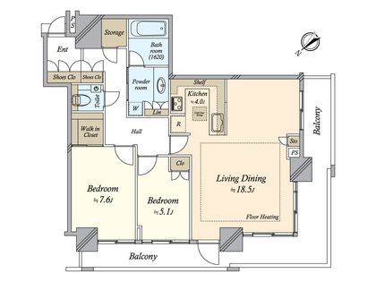間取図(平面図)