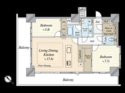 間取図(平面図)