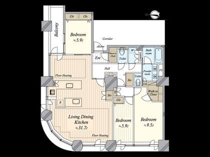 間取図(平面図) 間取図(平面図)