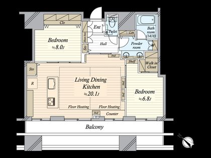 間取図(平面図)