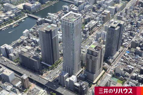 CAPITAL GATE PLACE THE TOWER 航空写真