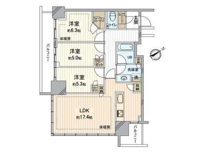 間取図(平面図)