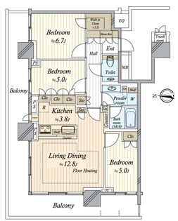 間取図(平面図)