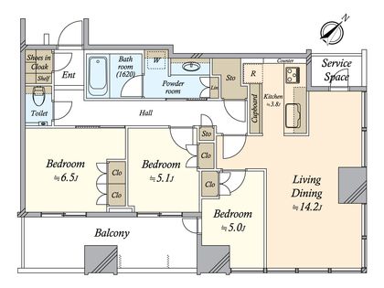 間取図(平面図)