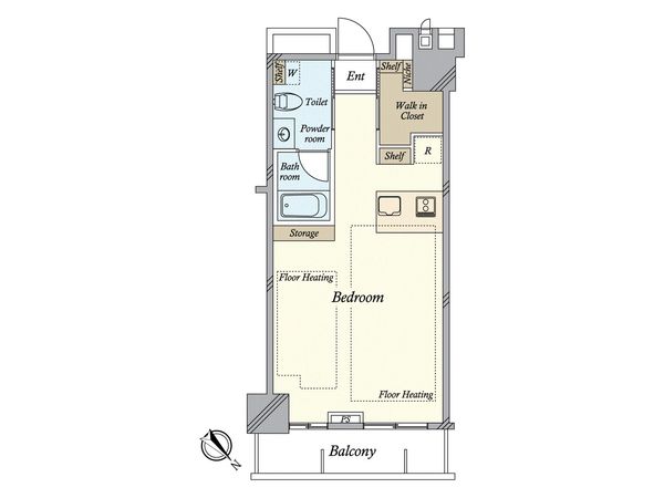 MID TOWER GRAND 間取図(平面図) MID TOWER GRAND 間取図(平面図)