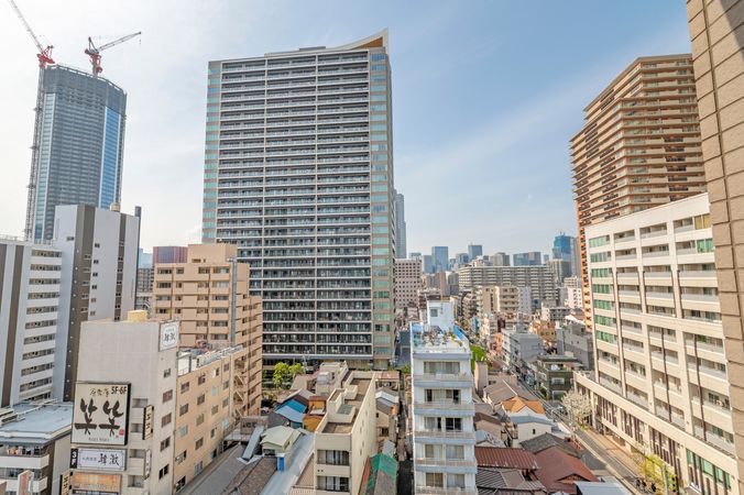 月島シティタワー 眺望 月島シティタワー 眺望
