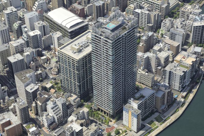 パークシティ中央湊 ザタワー 外観 パークシティ中央湊 ザタワー 外観