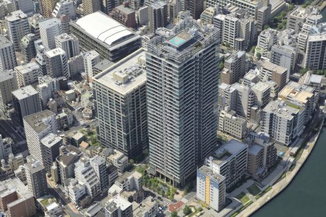 パークシティ中央湊 ザタワー 外観