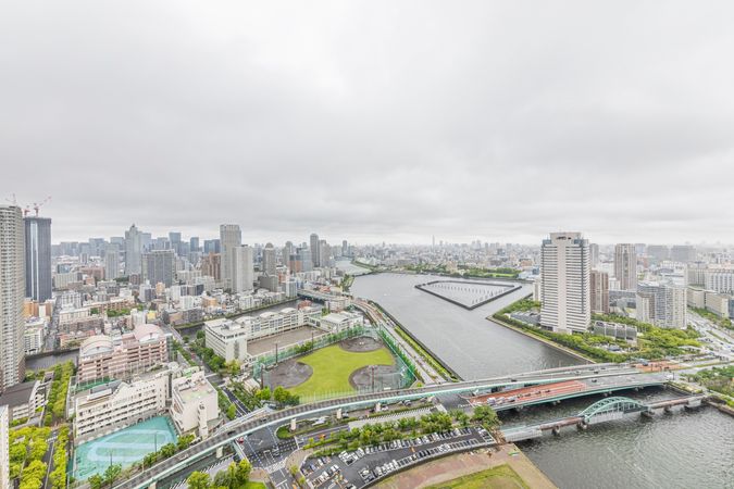 パークタワー晴海 眺望 パークタワー晴海 眺望