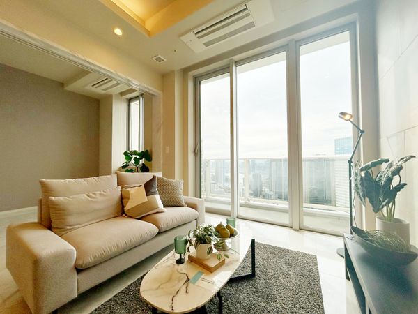 ザ・パークハウス晴海タワーズ ティアロレジデンス リビング