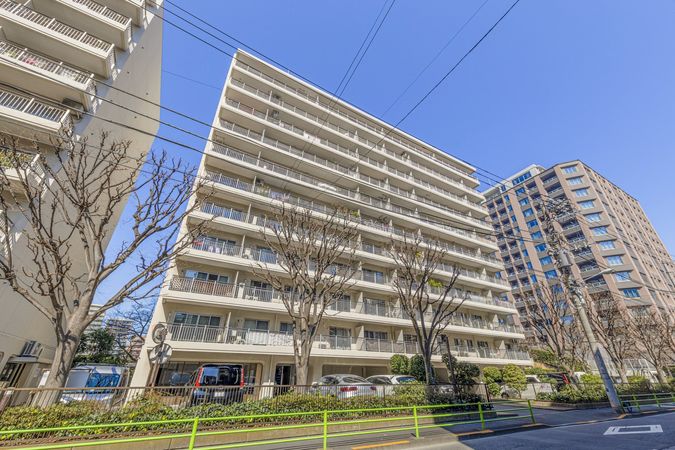 月島リバーハウス B棟 外観 月島リバーハウス B棟 外観