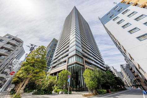 パークシティ中央湊 ザタワー 外観