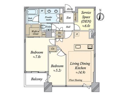 間取図(平面図)