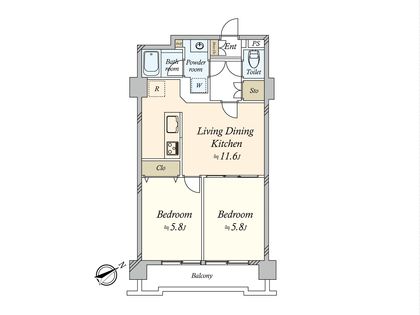 間取図(平面図)