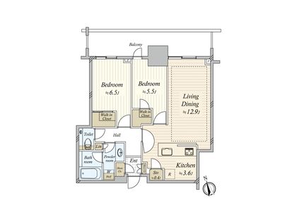 間取図(平面図)