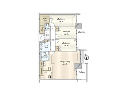 間取図(平面図)