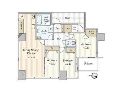 間取図(平面図)