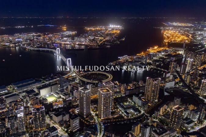 芝浦アイランドグローヴタワー 航空写真 芝浦アイランドグローヴタワー 航空写真