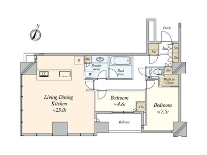間取図(平面図)