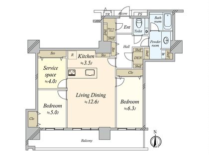 間取図(平面図)