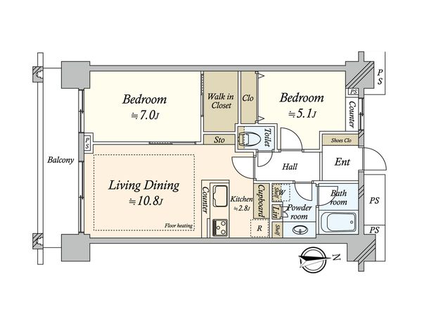 間取図(平面図)