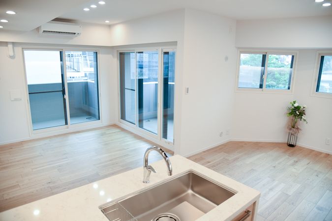 ライオンズマンション高輪 リビング