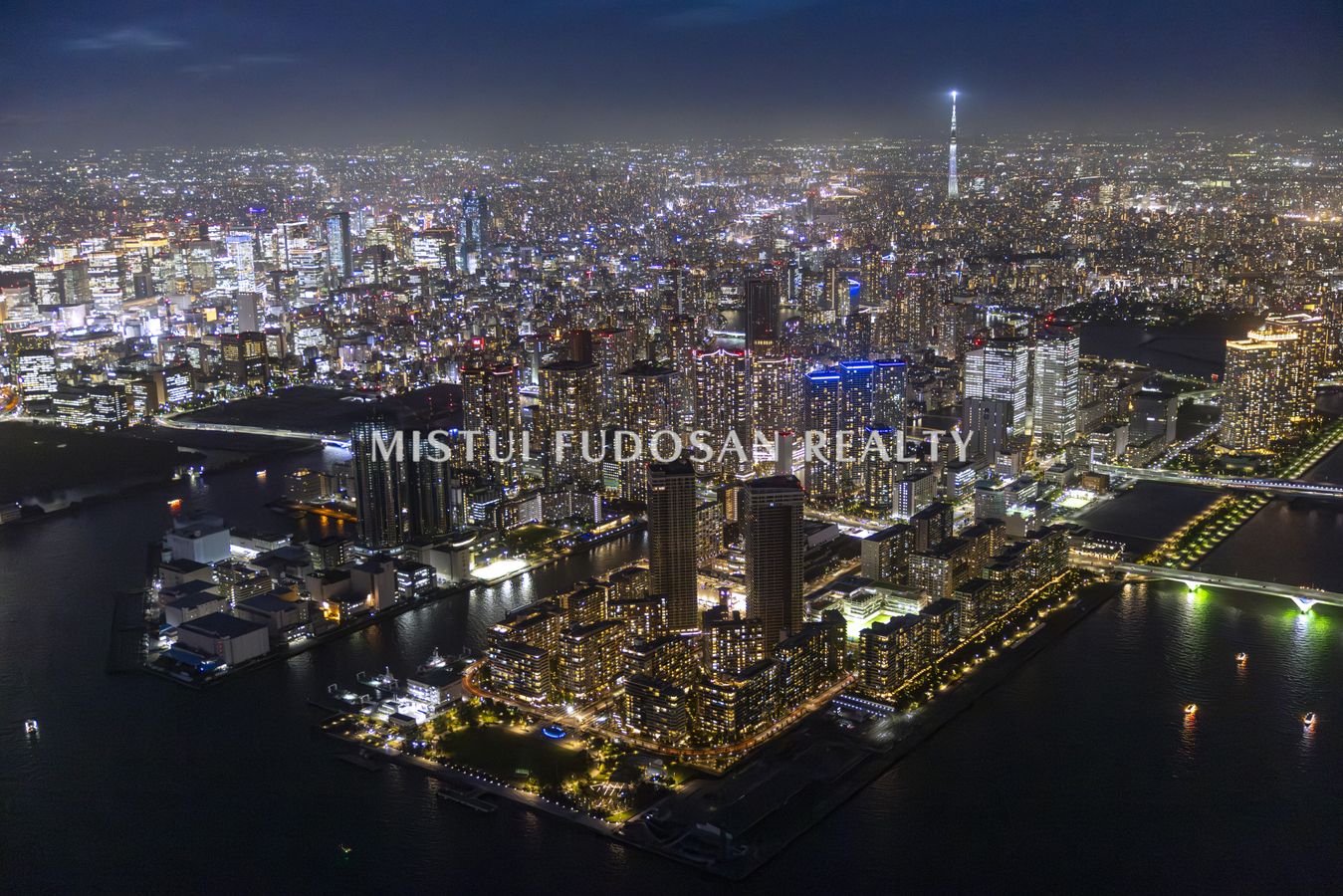 HARUMI FLAG SUN VILLAGE B棟 航空写真 航空写真