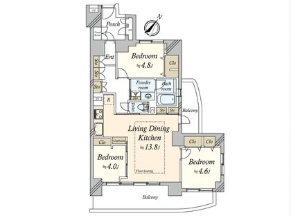 間取図(平面図)