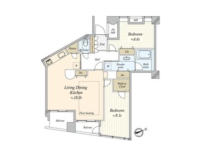 間取図(平面図)