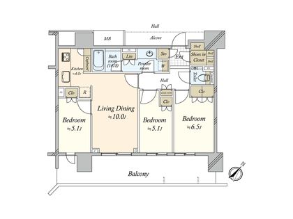 間取図(平面図)