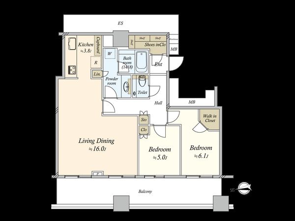 WORLD TOWER RESIDENCE 間取図(平面図)