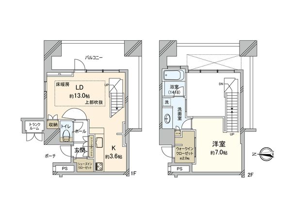 ワールドシティタワーズキャピタルタワー 間取図(平面図) ワールドシティタワーズキャピタルタワー 間取図(平面図)