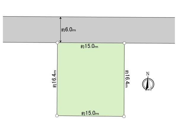 都筑区平台 土地 区画図