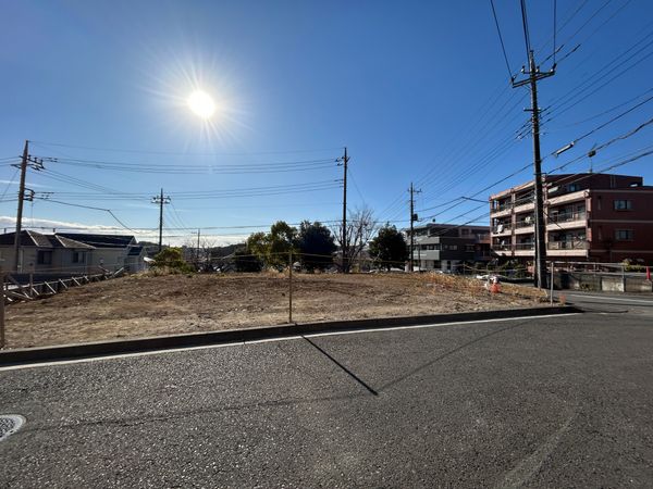 中川4丁目土地 3区画 前面道路含む外観 中川4丁目土地 3区画 前面道路含む外観