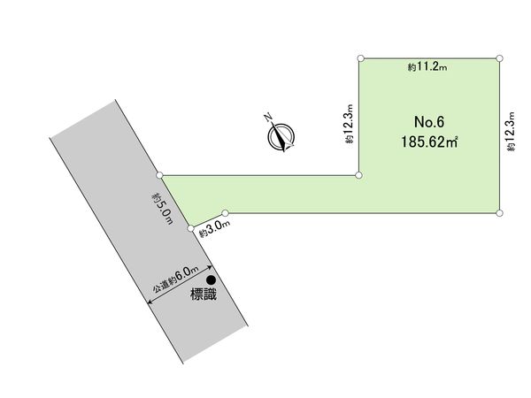 早渕3丁目土地 6区画 区画図 早渕3丁目土地 6区画 区画図
