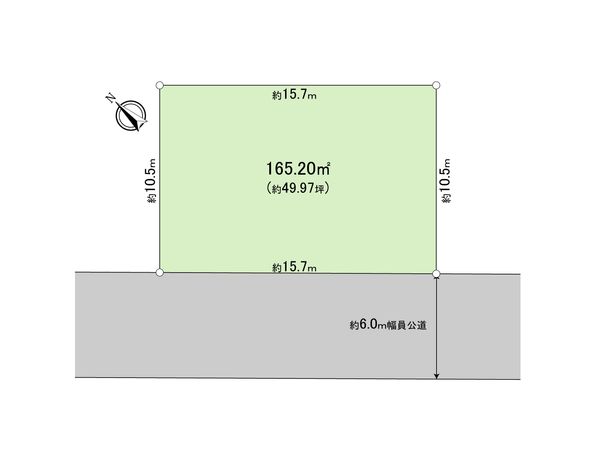 見花山土地 区画図