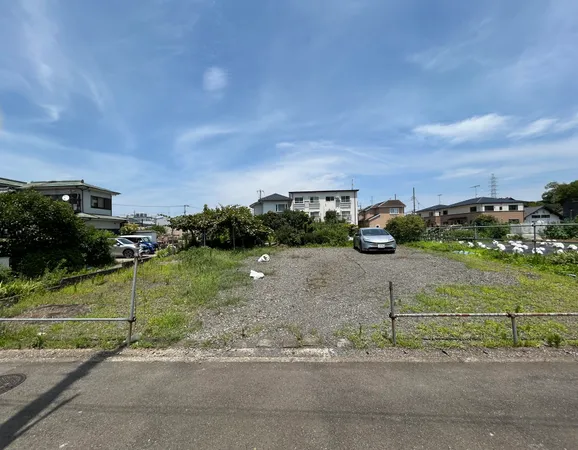 南西側道路より撮影