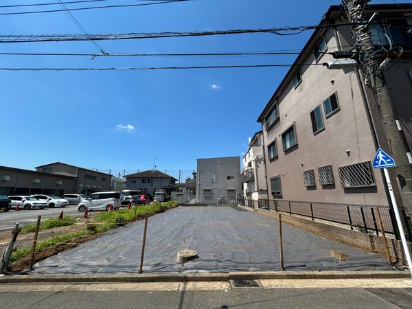 南山田町 土地B区画 前面道路含む外観 南山田町 土地B区画 前面道路含む外観