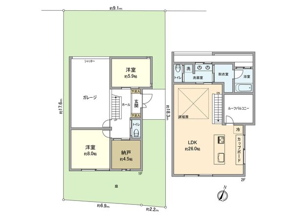 間取図(平面図)