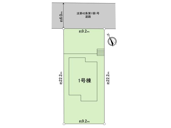 中川3丁目新築戸建 区画図