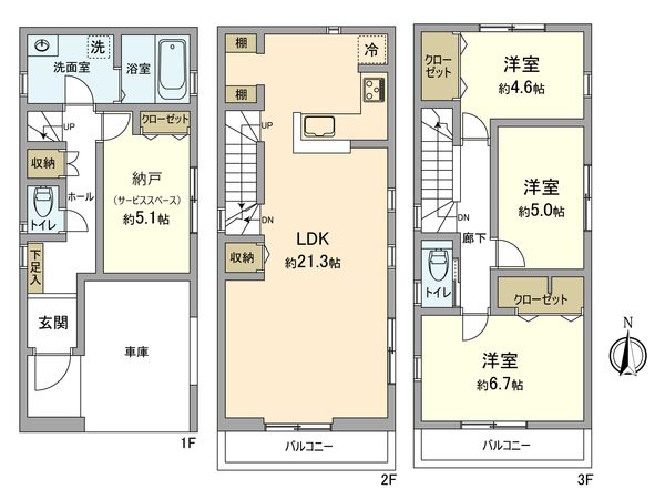 間取図(平面図)