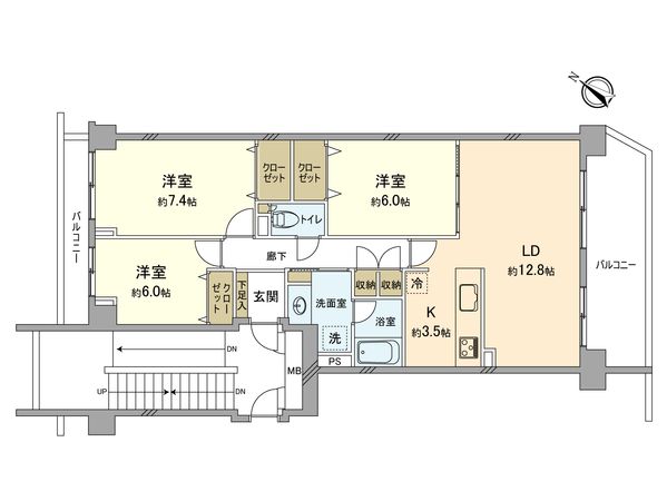 間取図(平面図)