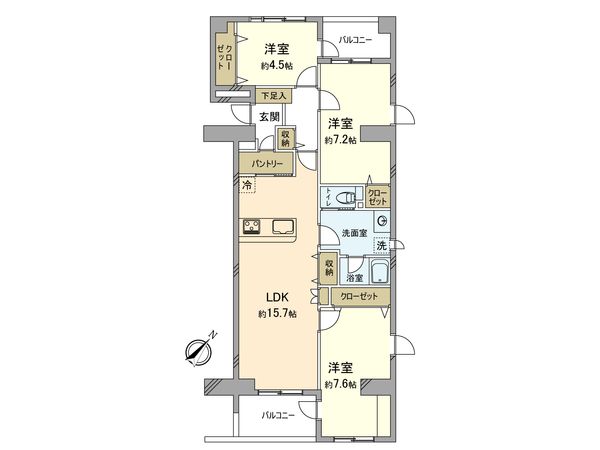 間取図(平面図)