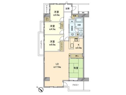 間取図(平面図)