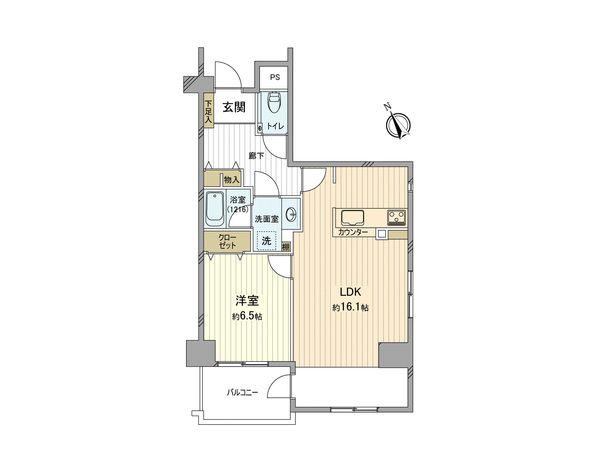 プロムナード仲町台 9号棟 間取図(平面図)