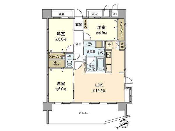 間取図(平面図)