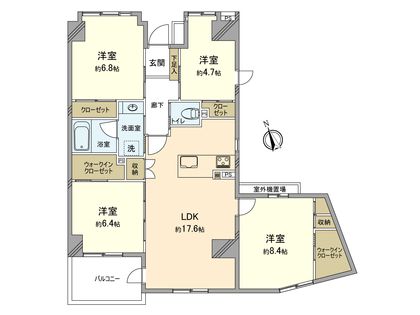 間取図(平面図)
