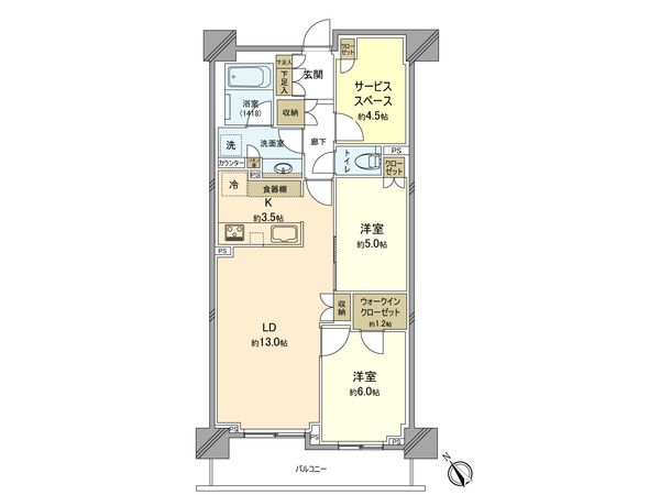 パークホームズ横浜中川ステーションプロムナード 間取図(平面図) パークホームズ横浜中川ステーションプロムナード 間取図(平面図)