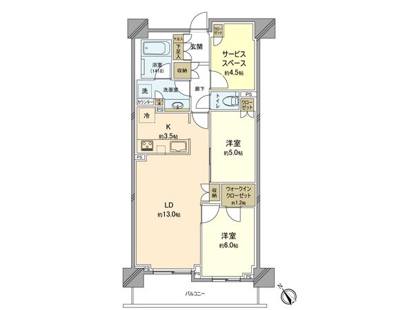 パークホームズ横浜中川ステーションプロムナード 間取図(平面図) パークホームズ横浜中川ステーションプロムナード 間取図(平面図)