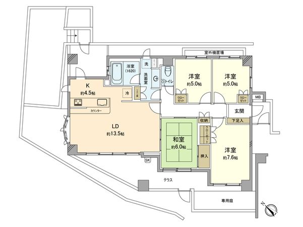 間取図(平面図)
